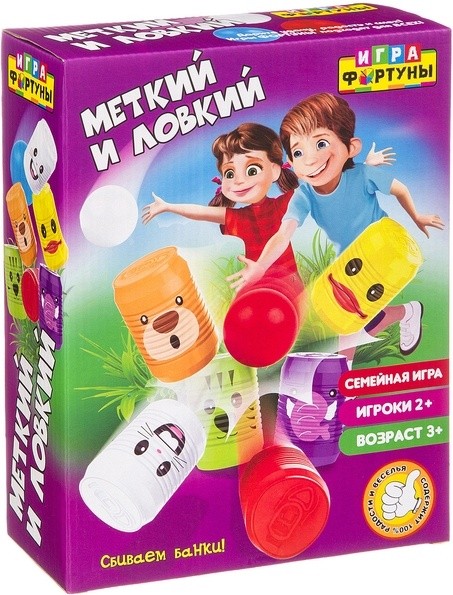 Игра Настольная Меткий и ловкий Превью 0