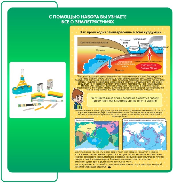 Набор для исследования Генератор землетрясений Превью 1