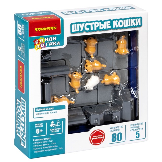 Игра Логическая Шустрые кошки