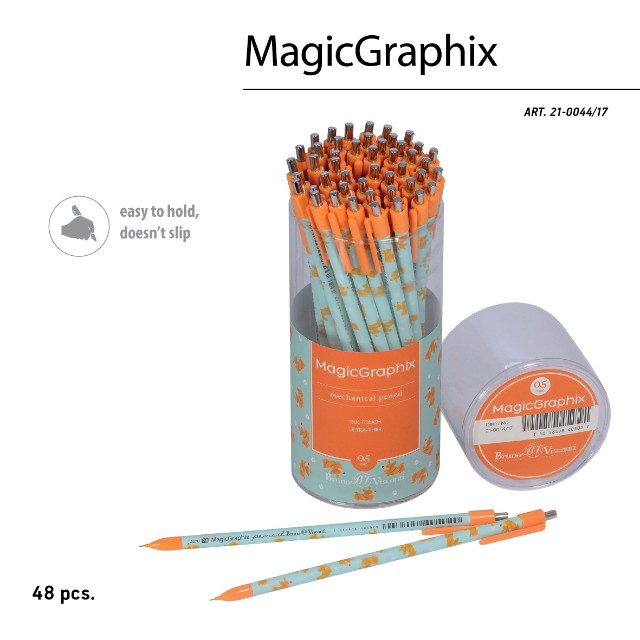 Карандаш мех. 0.5мм BV MagicGraphix Городская прогулка. Корги Превью 7